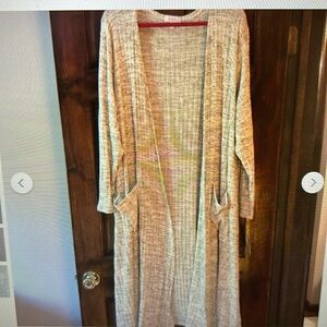 LuLaRoe Sarah Cardigan size 2XL Gray